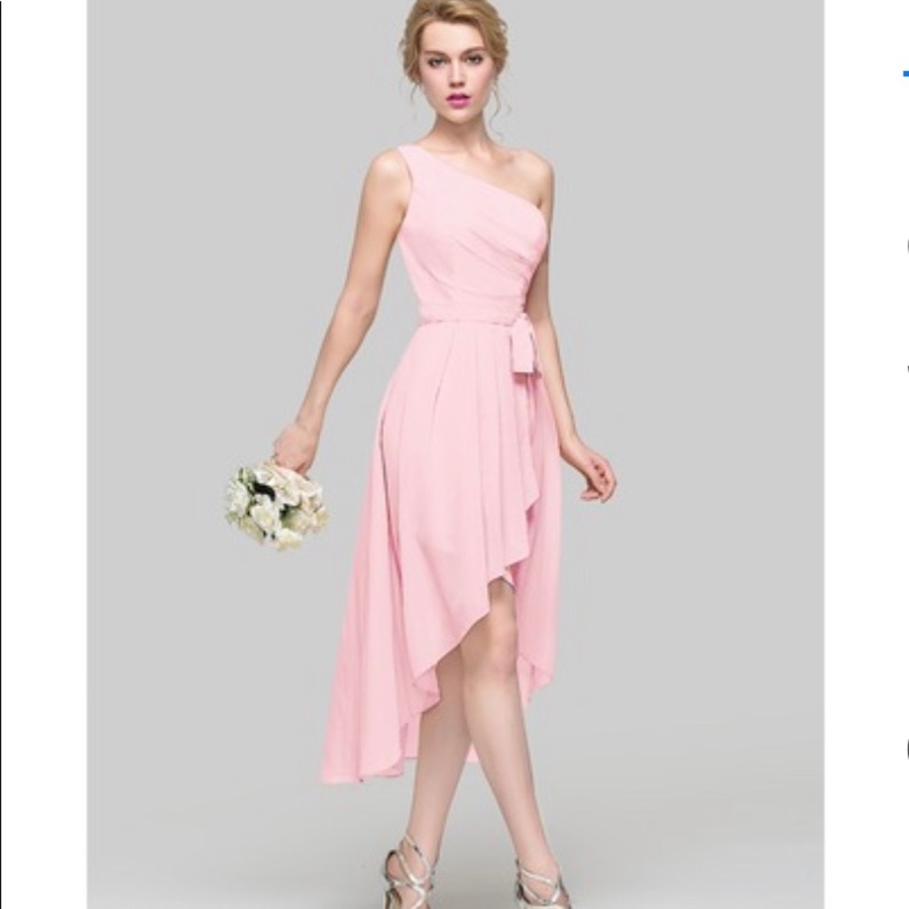 Light Pink Bridesmaids Dress